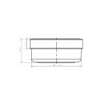 LONČEK XVI Z NAVOJEM 100g /125ml