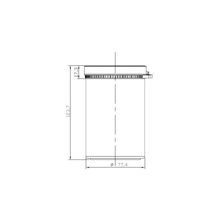 LONČEK X S TE NA ZASKOK 450g/500ml